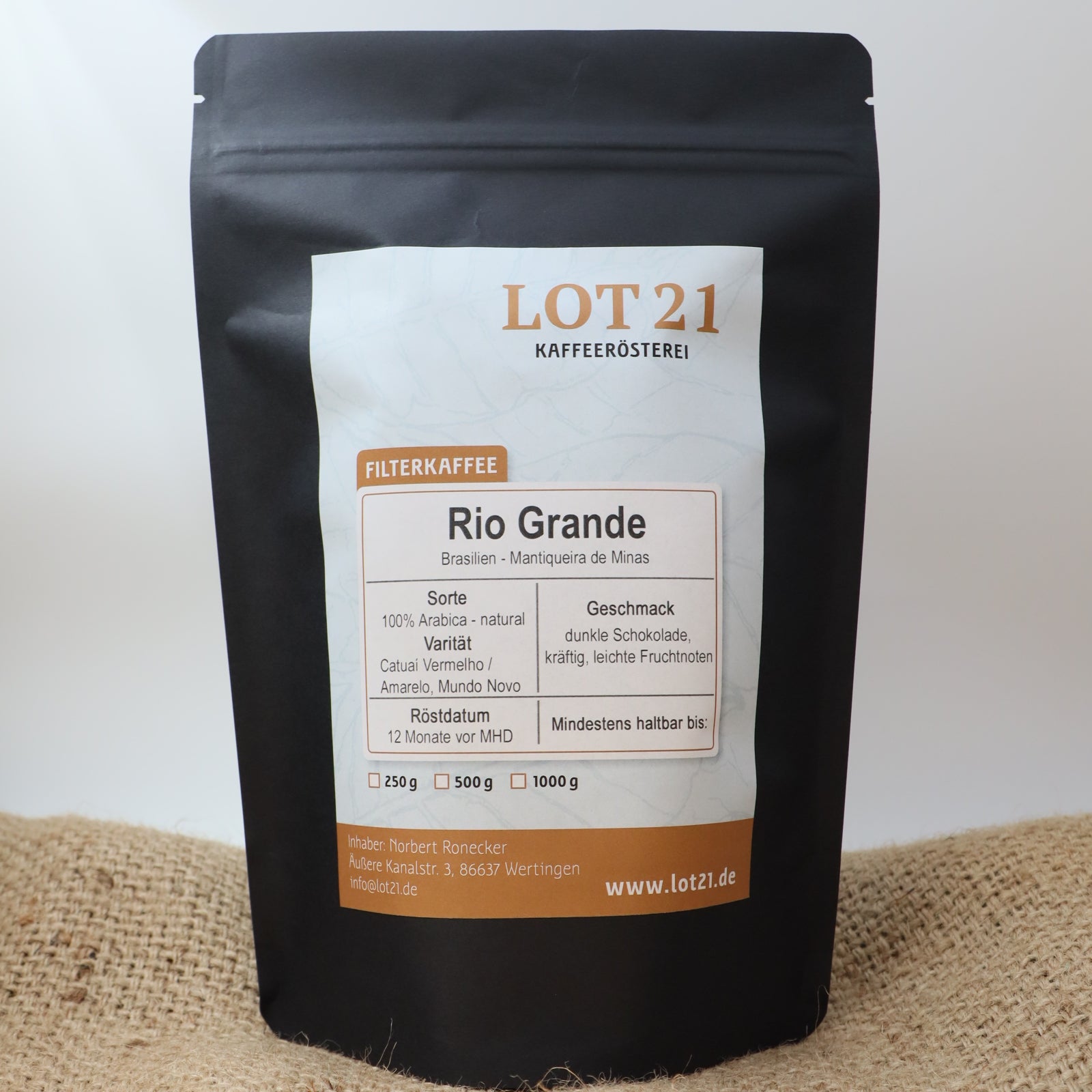 Filterkaffee RIO GRANDE