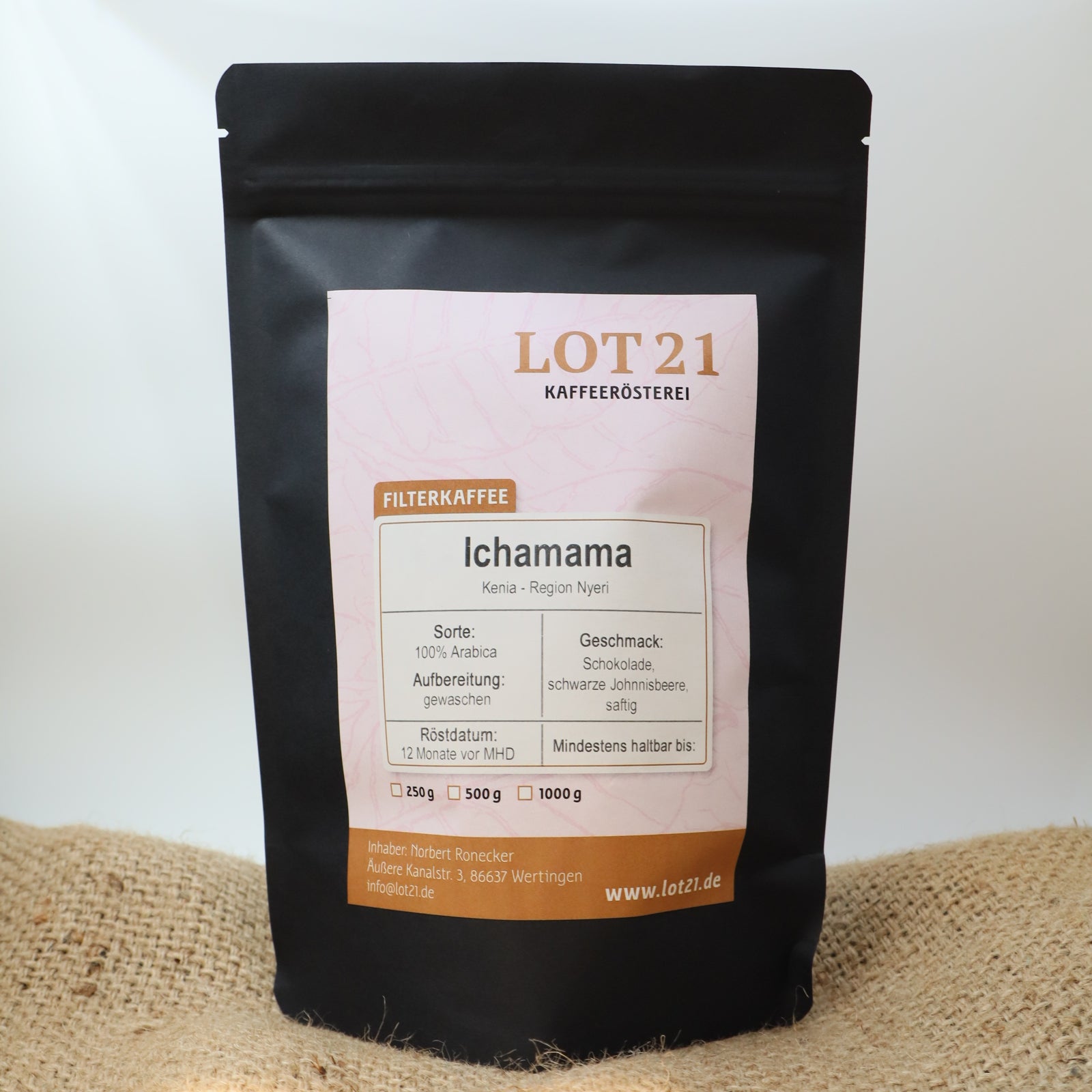 Filterkaffee Ichamama