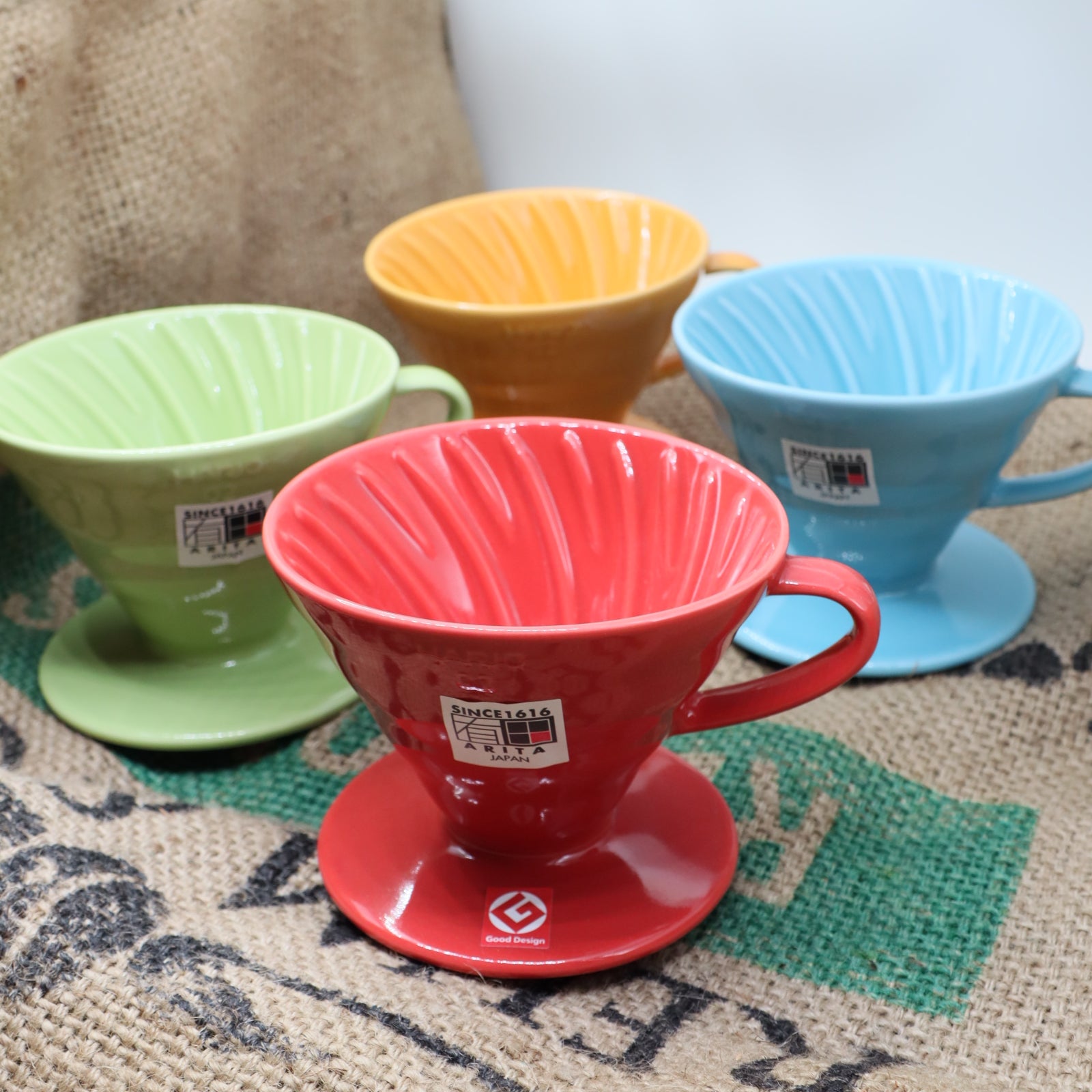 Handfilter Hario V60 Porzellan - color edition