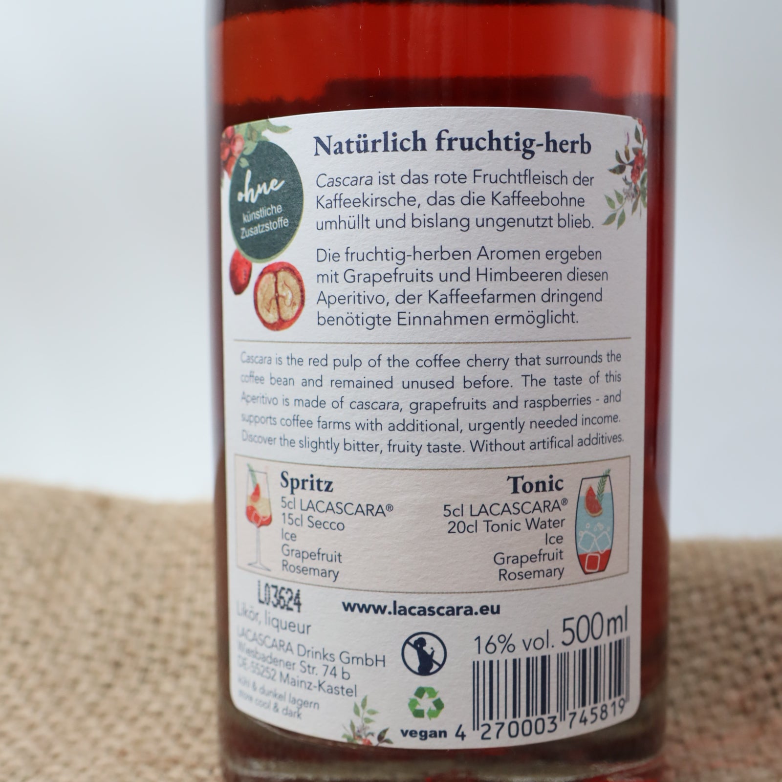 LACASCARA Aperitivo 500 ml