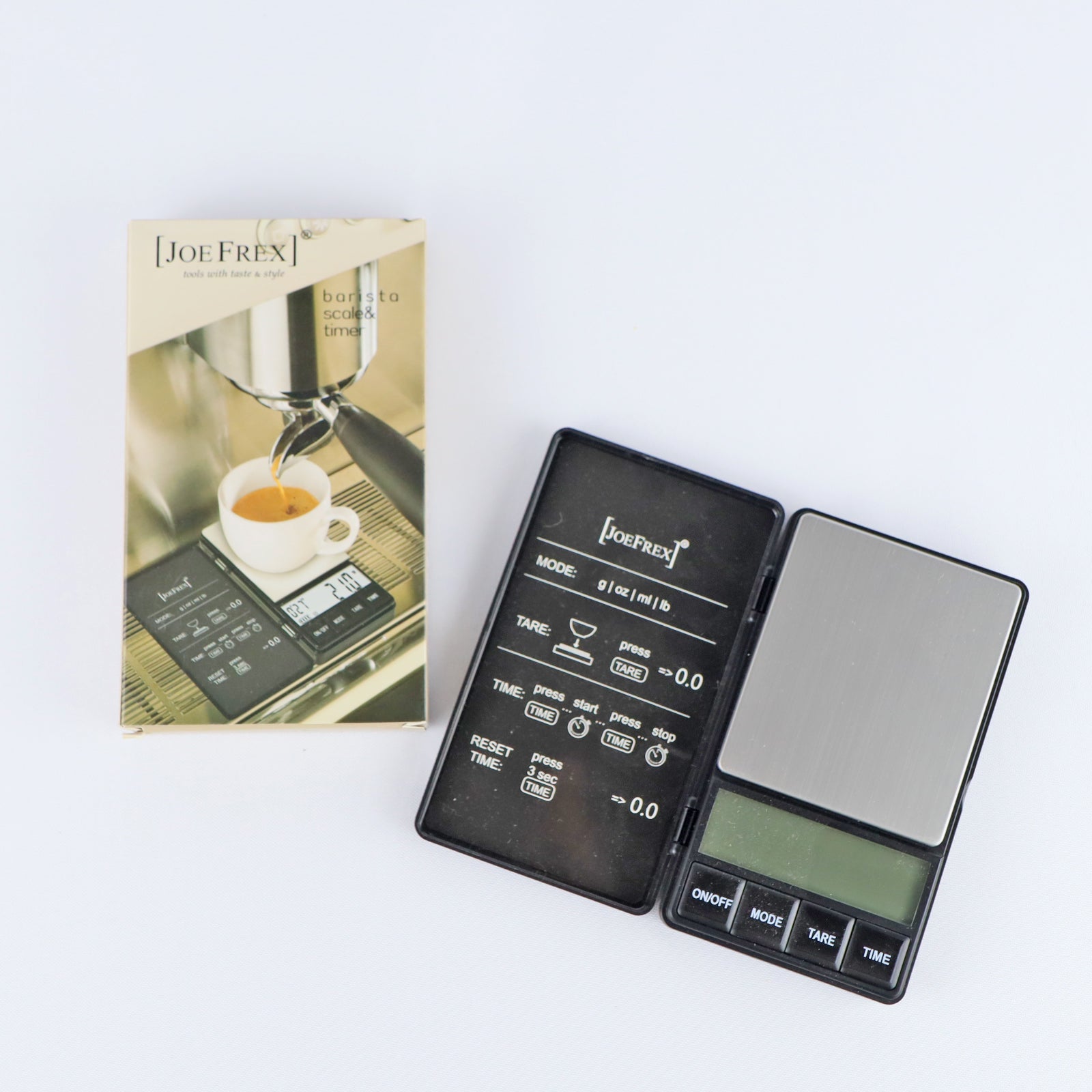 Espresso Waage mit Timer - Kaffeewaage