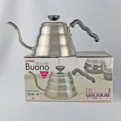 Hario Schwanenhals-Wasserkocher V60 Buono 1,0 l Edelstahl