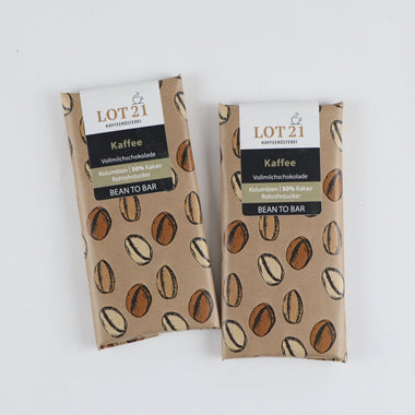 Vollmilchschokolade mit Kaffee