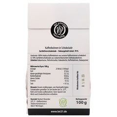 Schokolierde Kaffeebohnen