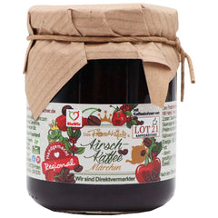 Fruchtaufstrich Marmelade Frucht und Kaffee