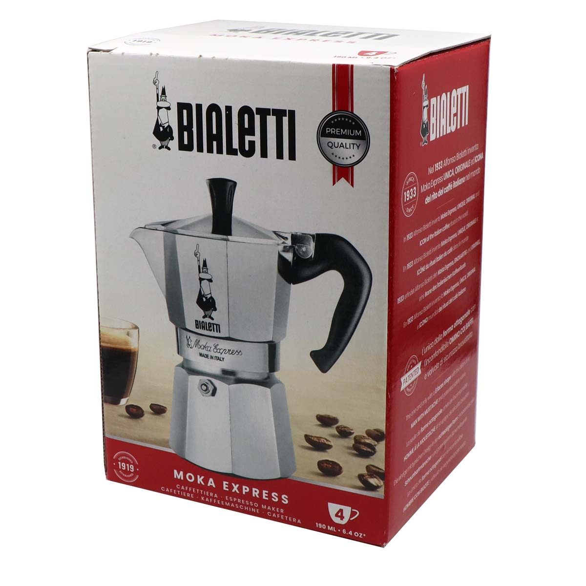 Herdkanne Bialetti Moka Express
